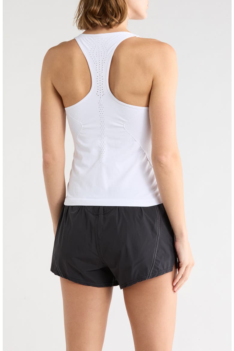 Good Karma Long Performance Tank, Alternate, color, WHITE