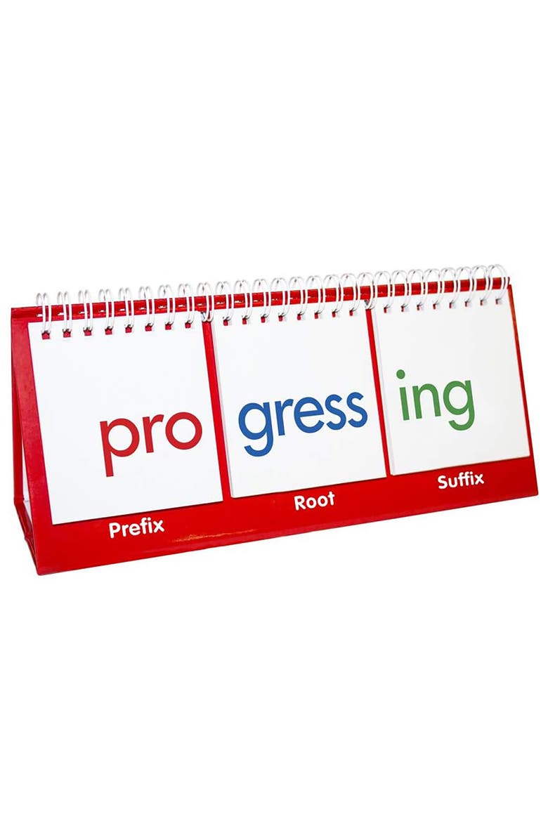 Junior Learning Syllables Educational Flip Flash Cards, Alternate, color, Multicolored