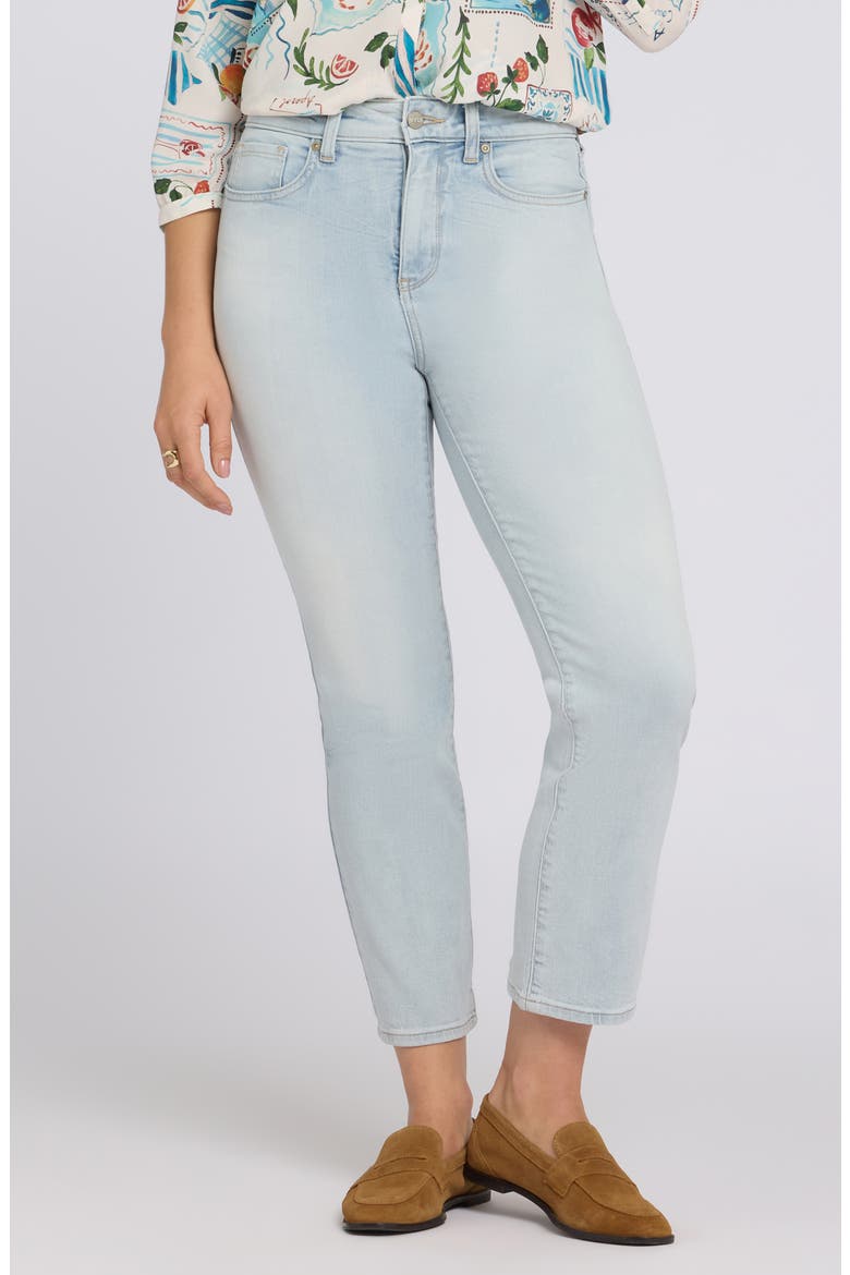 Marilyn High Waist Ankle Straight Leg Jeans, Main, color, DESERT SHORELINE