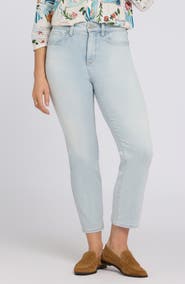 NYDJ Marilyn High Waist Ankle Straight Leg Jeans