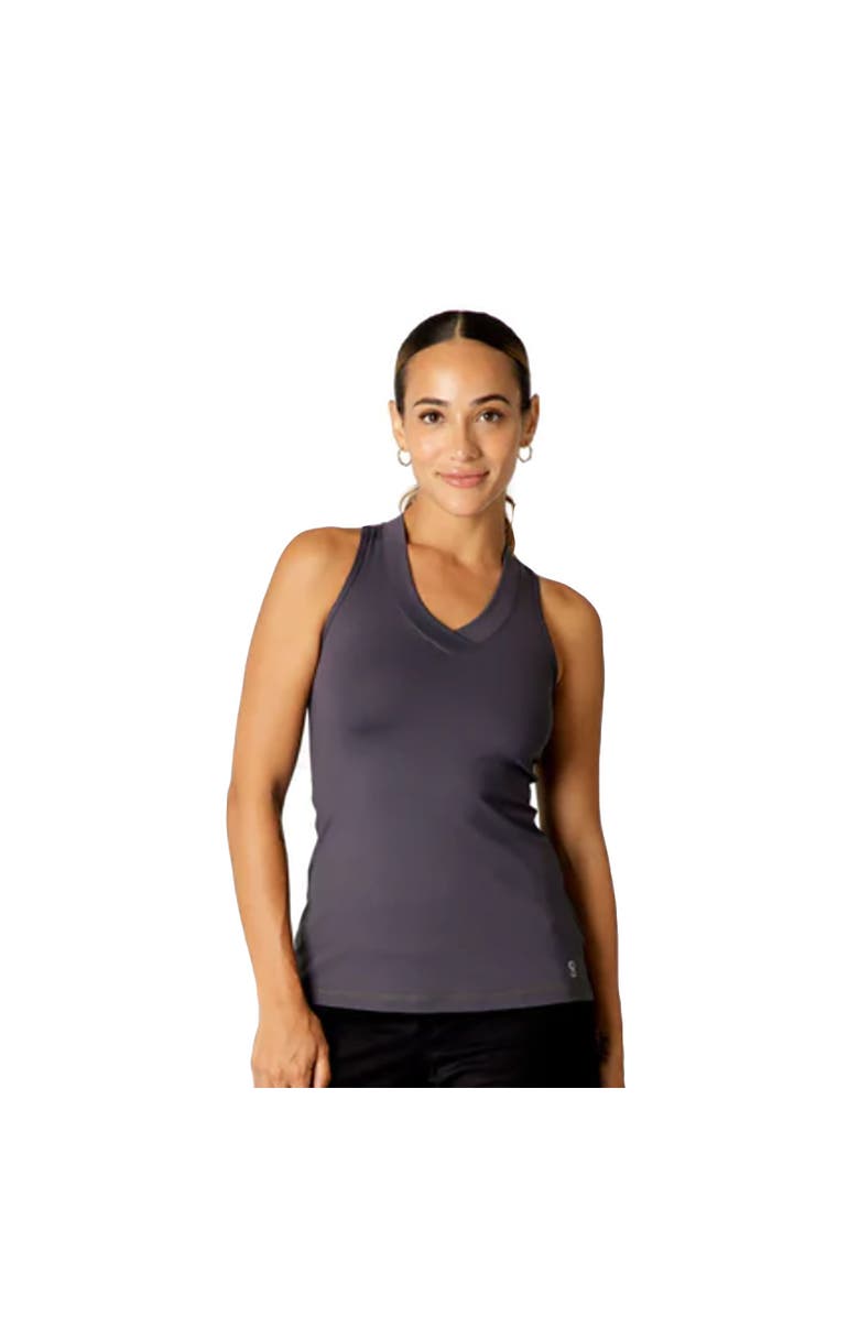 Sofibella UV Colors Racerback Womens Tennis Tank Top, Main, color, 