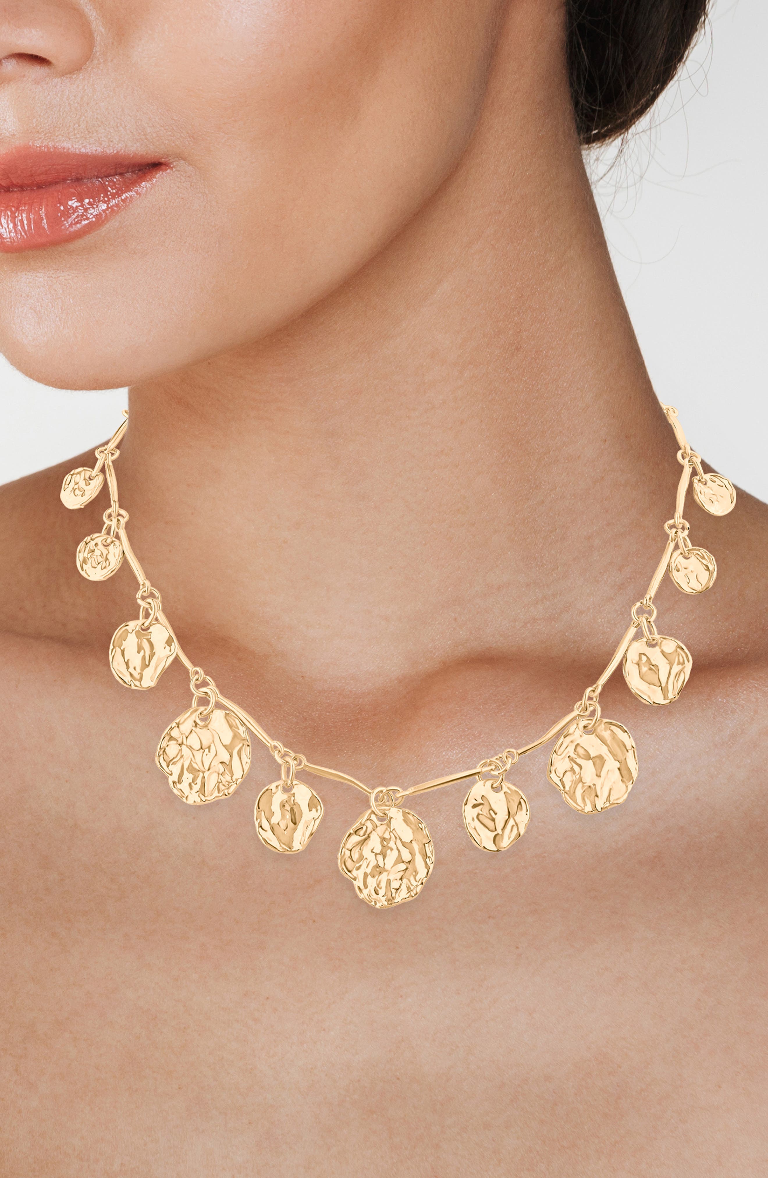 JARDIN Graduated Disc Necklace (Women) | Nordstromrack