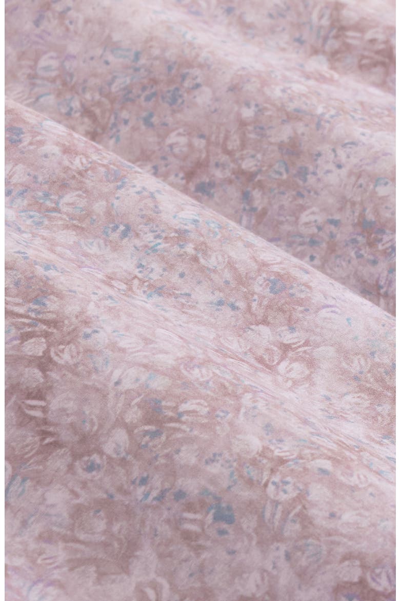 Julian Shaped Fit Floral Stretch Button-Up Shirt, Alternate, color, DUSTY PINK