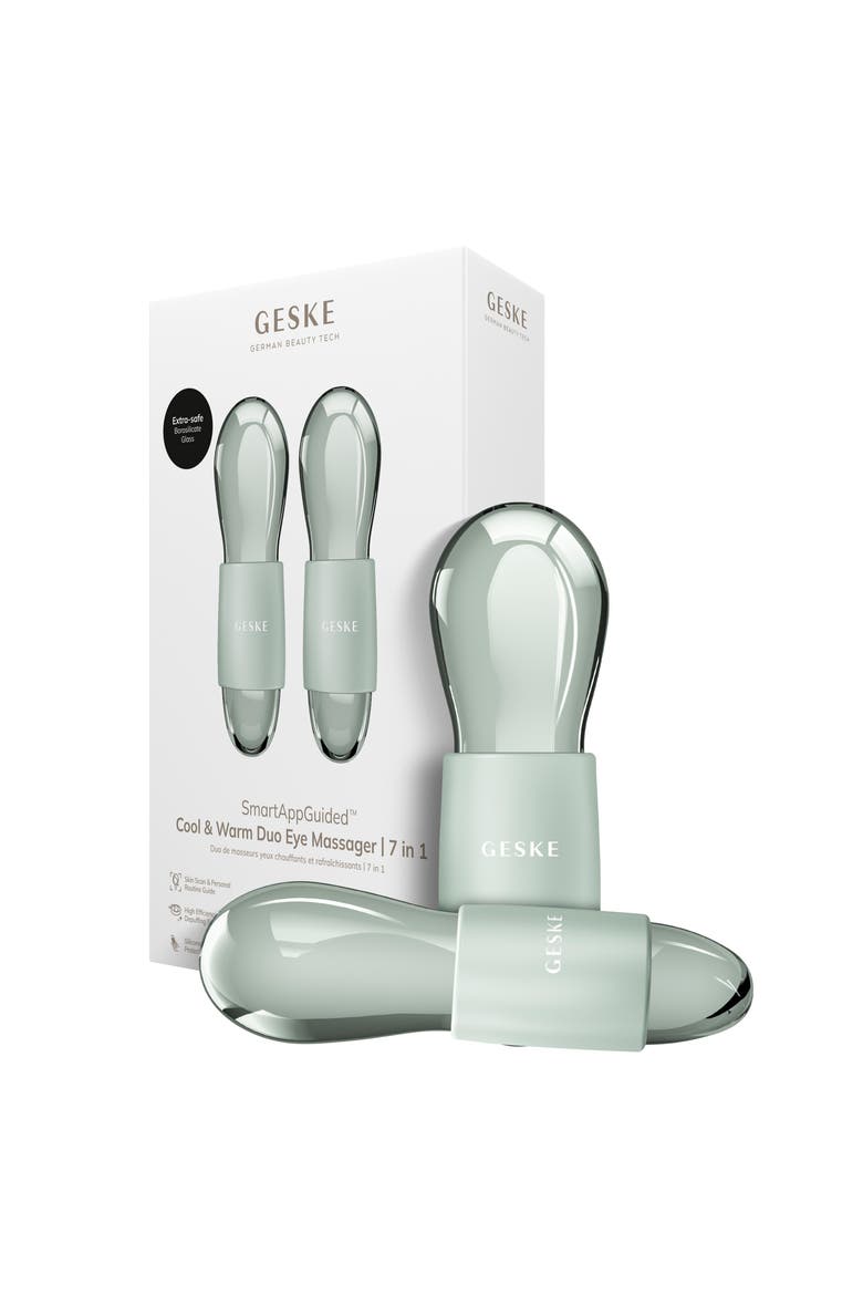 SmartAppGuided Cool & Warm Duo Eye Massager | 7 in 1, Main, color, Green