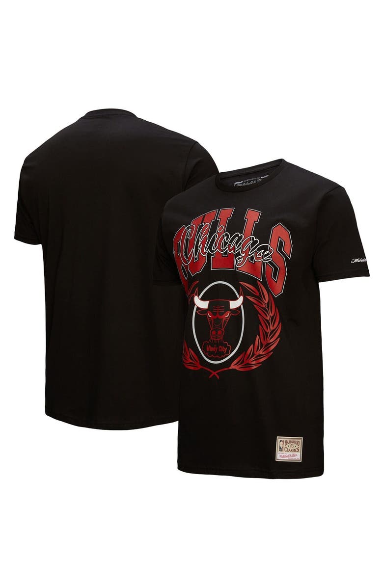 Mitchell & Ness Men's Mitchell & Ness Black Chicago Bulls NBA x Michelob Ultra Rewind II T-Shirt, Alternate, color, 