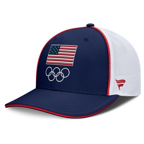Men
s Fanatics  Navy Team USA Contest Adjustable Hat