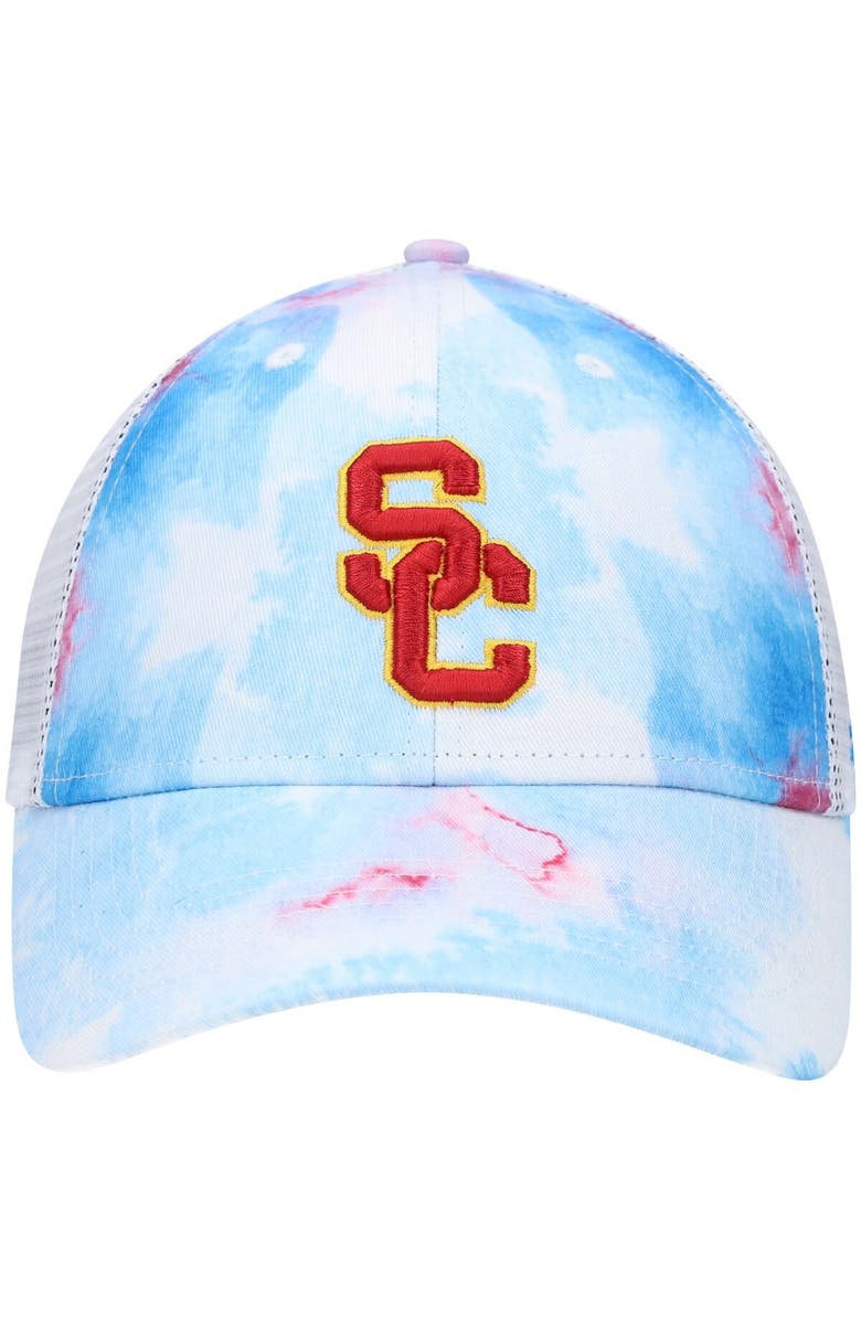 '47 Women's '47 White USC Trojans Casey MVP Trucker Snapback Hat, Alternate, color, 