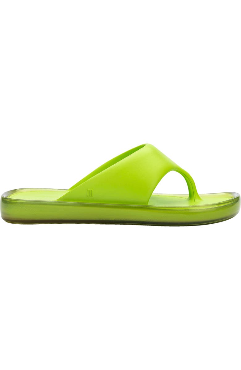 Melissa Float Flip Flop, Alternate, color, Green