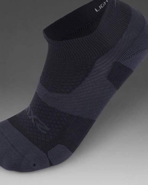 2xu Vectr Light Cushion 1/4 Crew In Black