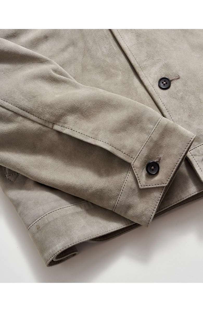 Billy Reid Suede Shirt Jacket, Alternate, color, 