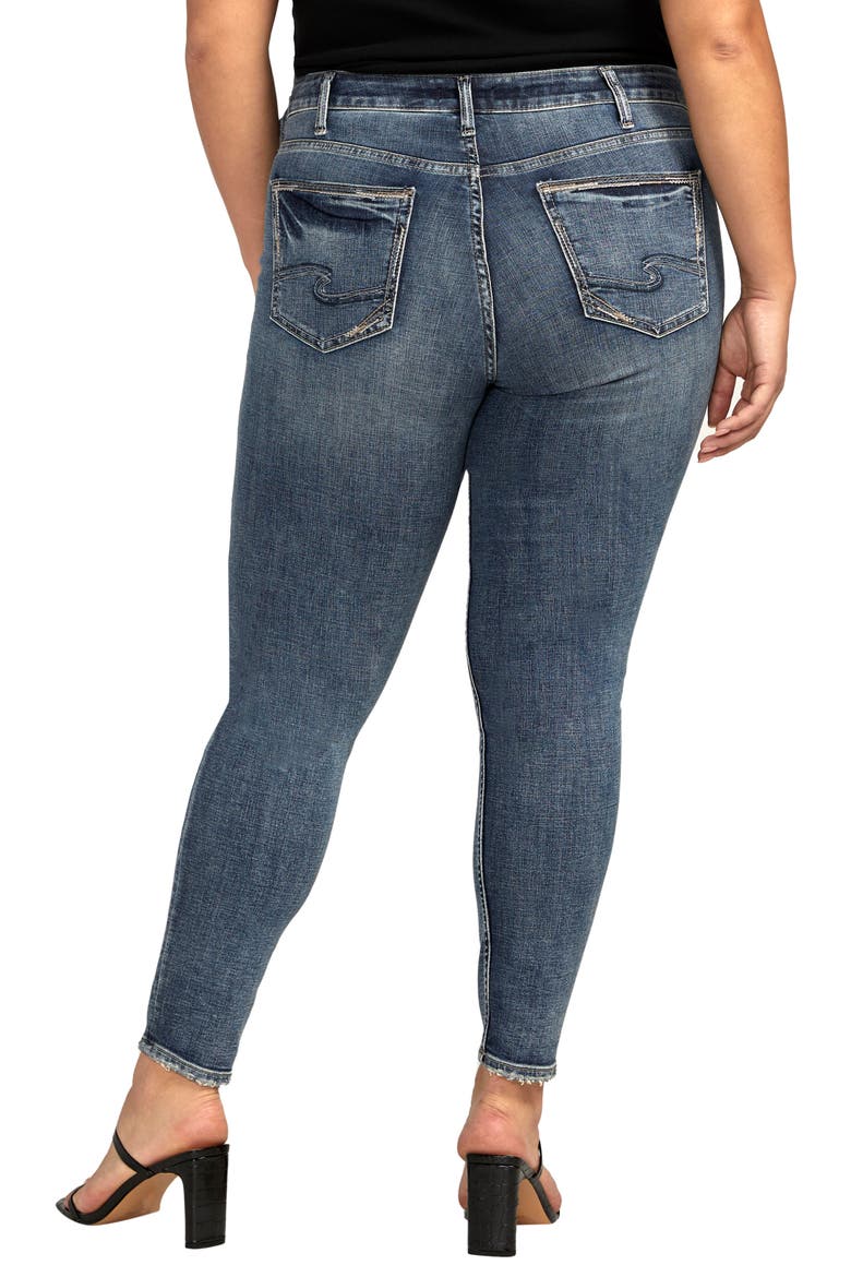 Suki Skinny Jeans, Alternate, color, BLUE