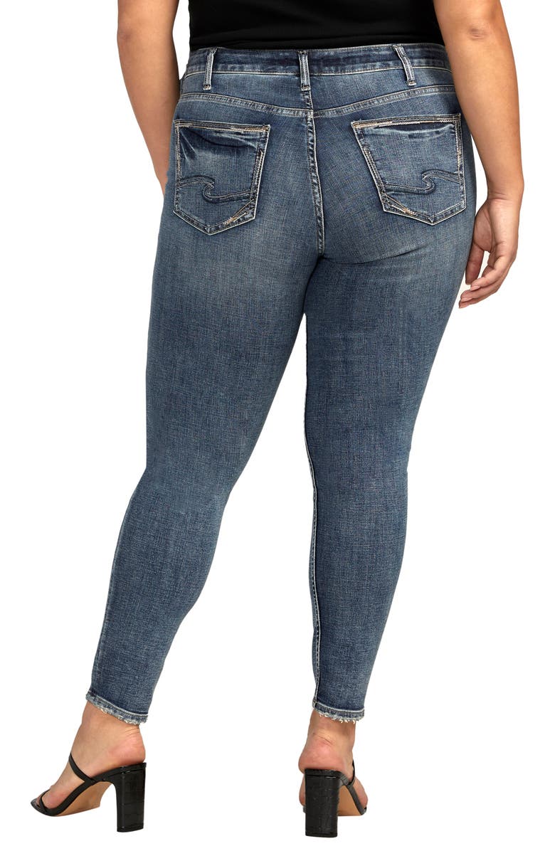 Silver Jeans Co. Suki Skinny Jeans, Alternate, color, Blue