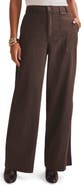 Splendid Colette Wide Leg Stretch Cotton Blend Pants