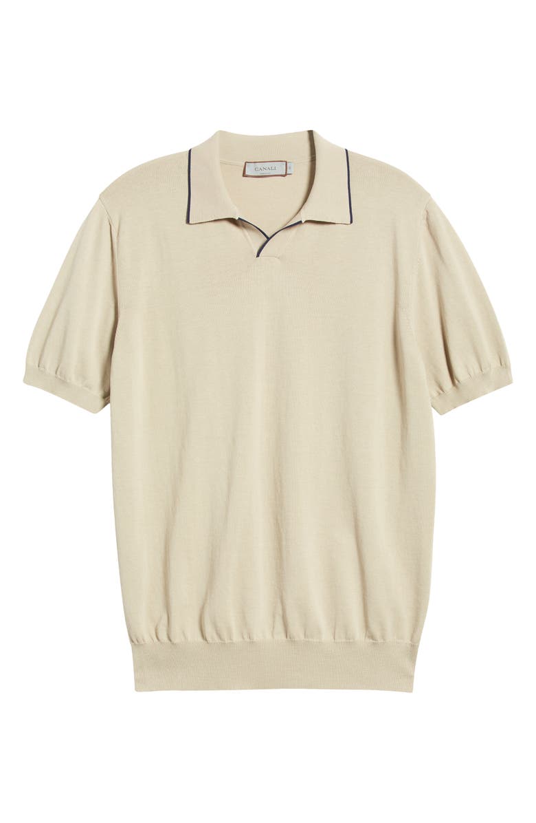 Canali Johnny Collar Polo, Alternate, color, 