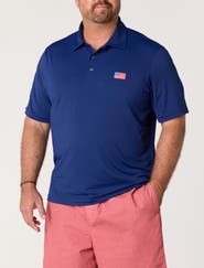 vineyard vines Big & Tall Golf Sankaty Polo Shirt