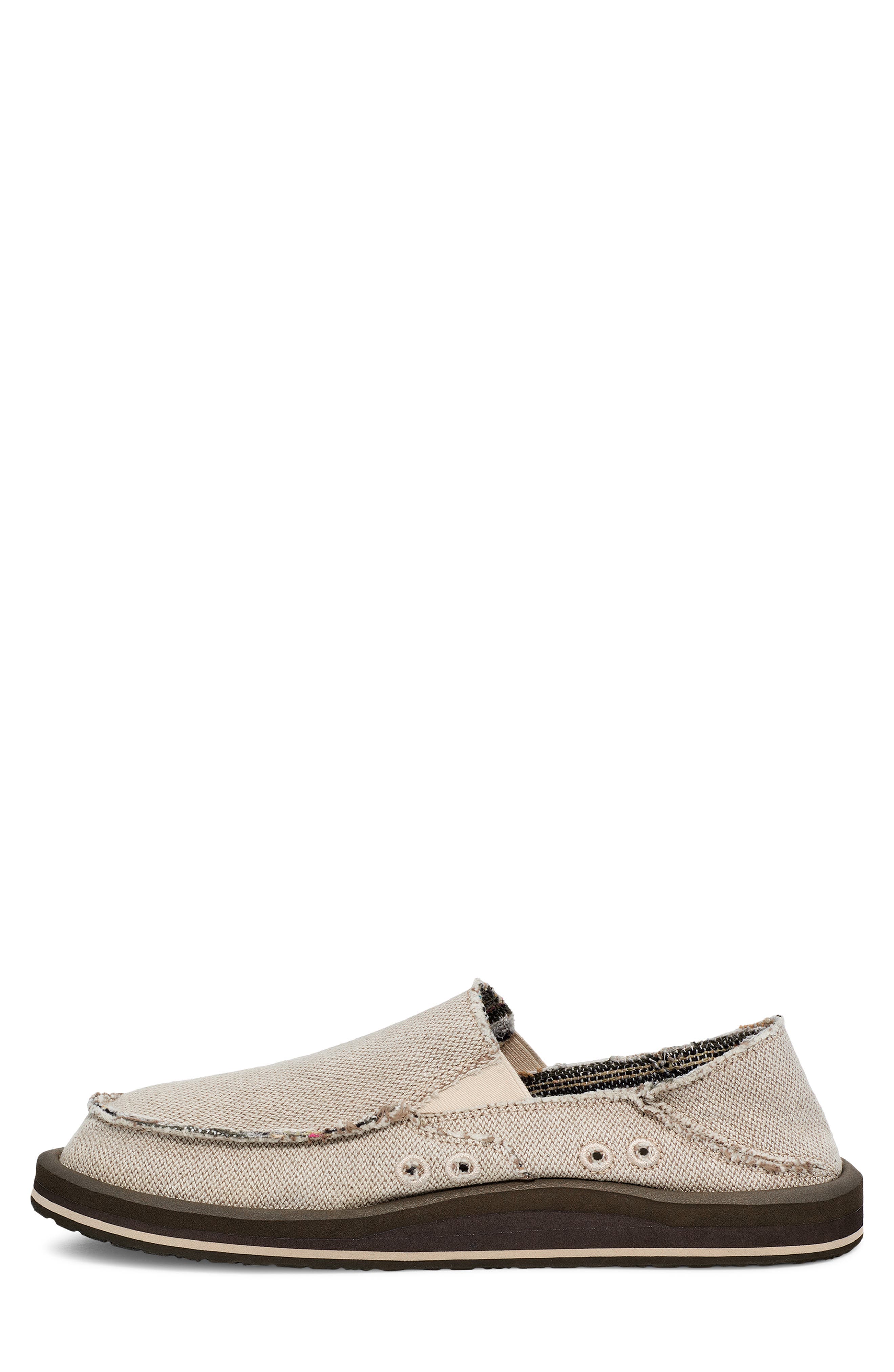 Donny Hemp 2-Tone Convertible Slip-On, Alternate, color, NATURAL