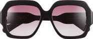 Chloé 56mm Rectangular Sunglasses