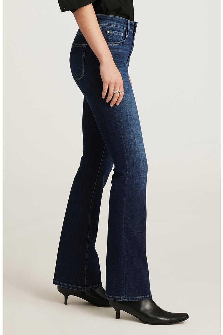 Molly Mid Rise Bootcut Jeans, Alternate, color, DEEP BRUSHED FEATHER LUXE