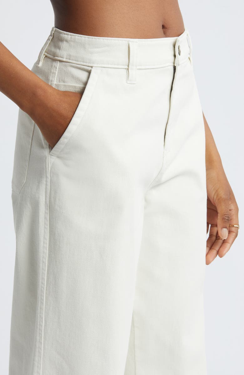 BP. High Waist Wide Leg Twill Pants, Alternate, color,