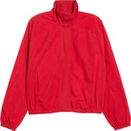 Open Edit Cotton Blend Track Jacket