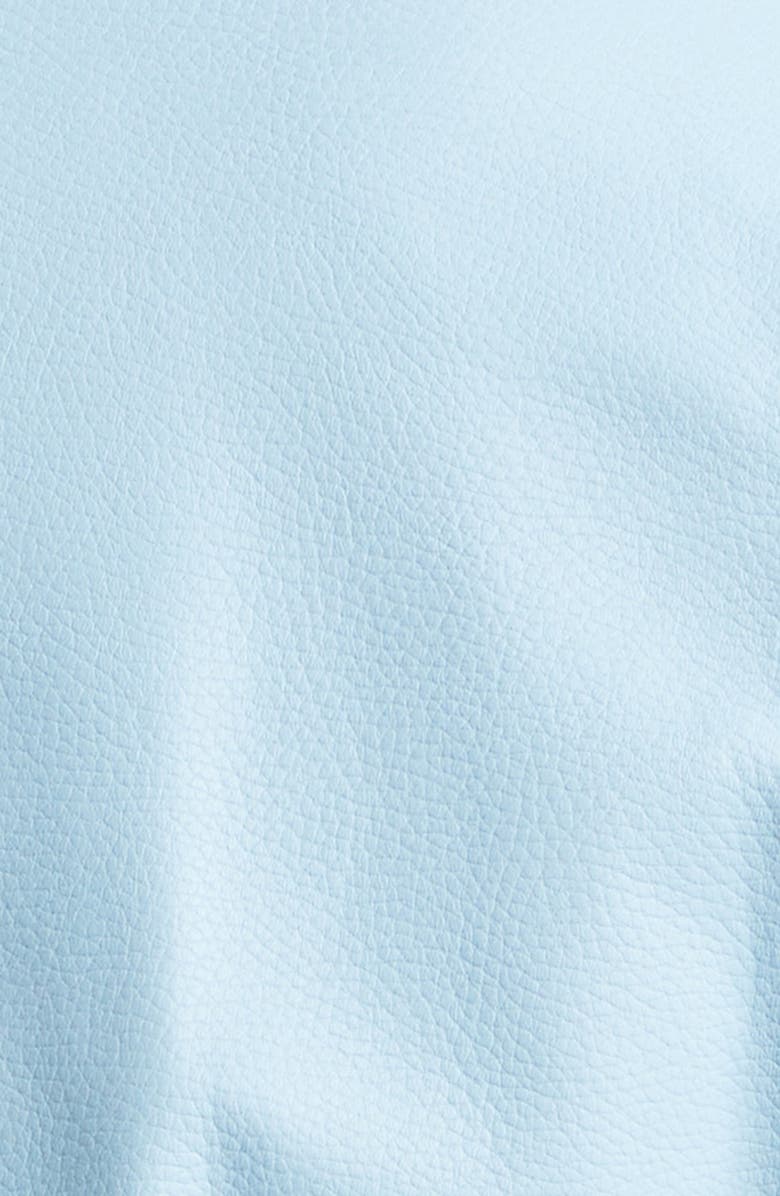 Thom Browne Fun-Mix 4-Bar Colorblock Leather Bomber Jacket, Alternate, color,