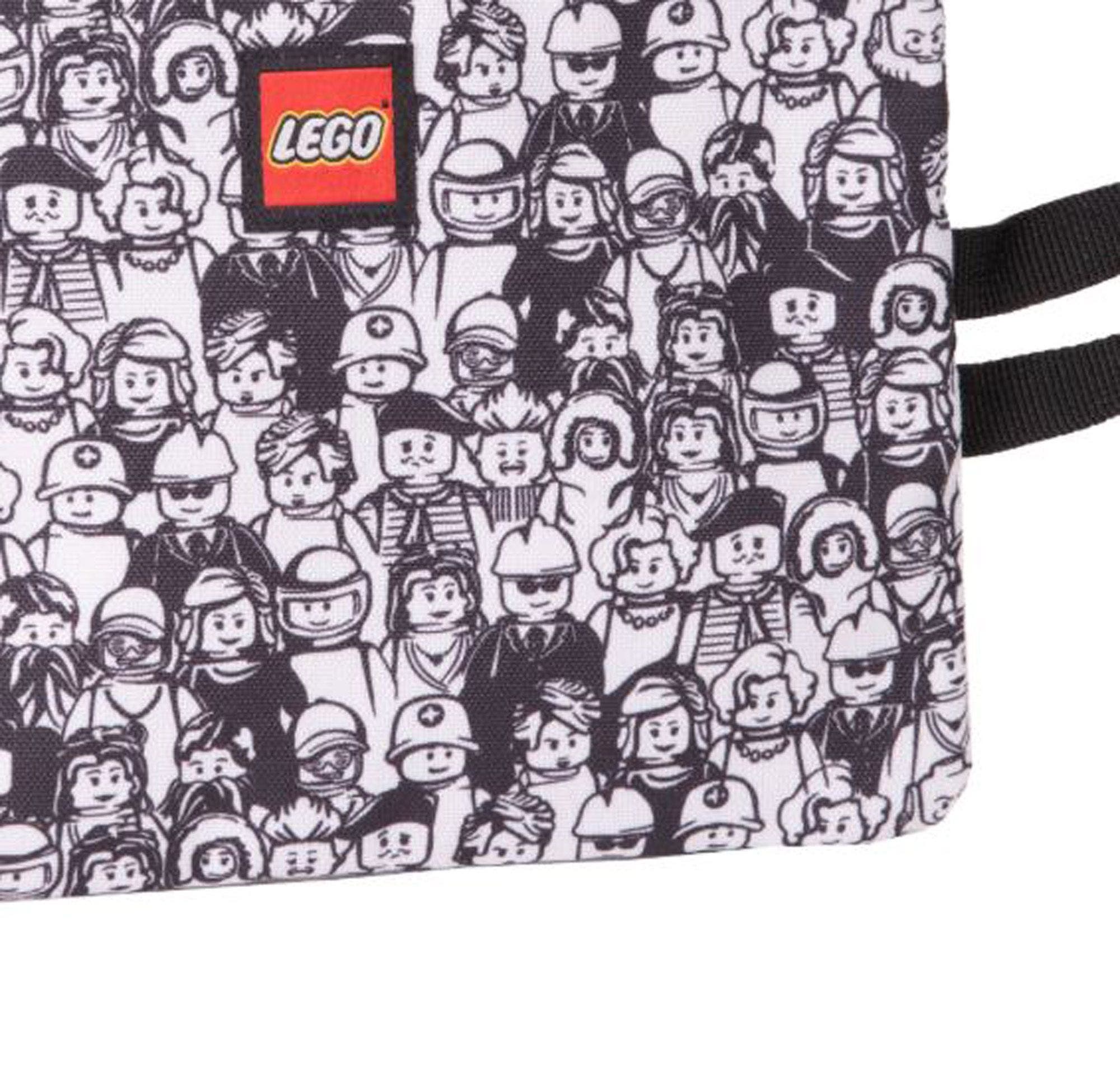 HAIKU LEGO Minifigure Pencil Pouch, Alternate, color, Color Me - White