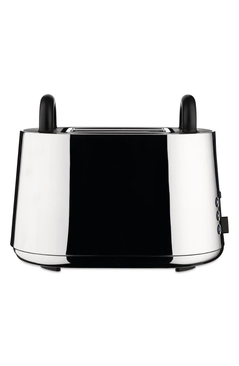 ALESSI Toru Toaster, Main, color, Polished Stainless Steel-Black