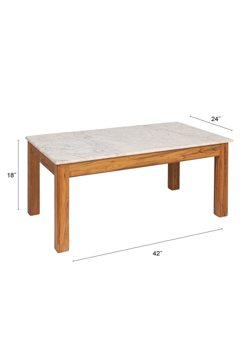 Rectangular Coffee Table, Alternate, color, Natural
