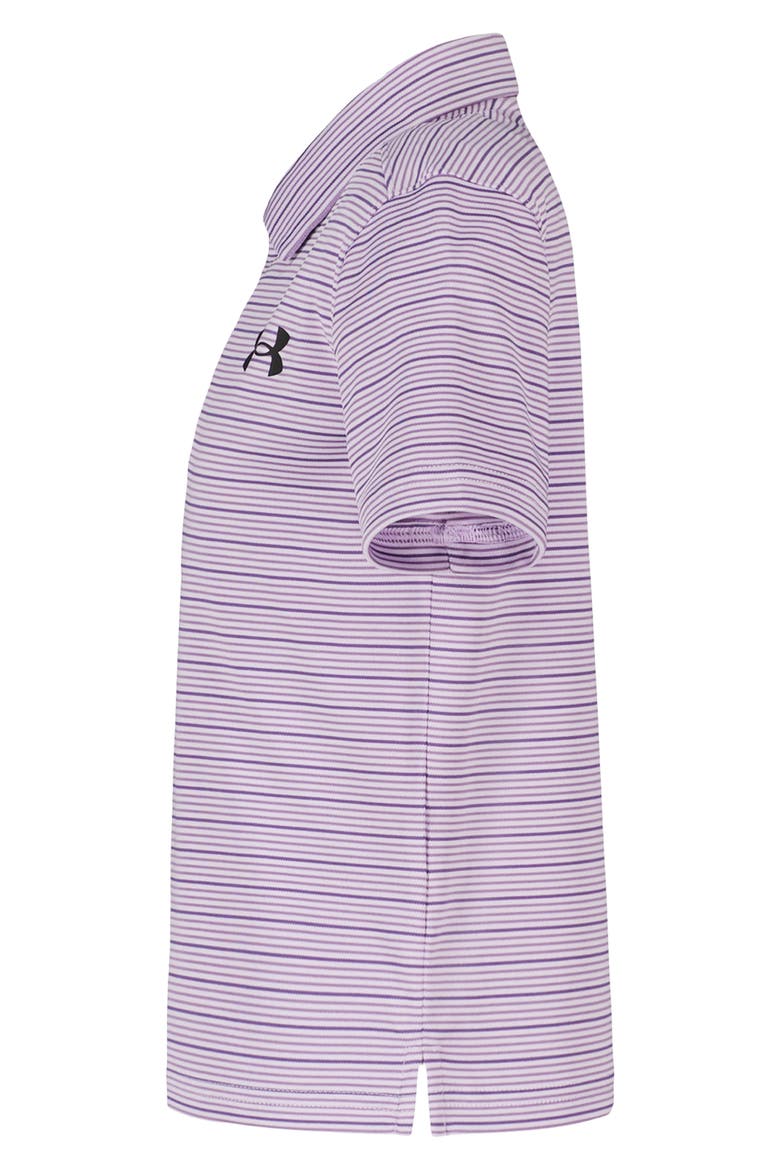 Kids' Matchplay Stripe Polo, Alternate, color, PURPLE CREST