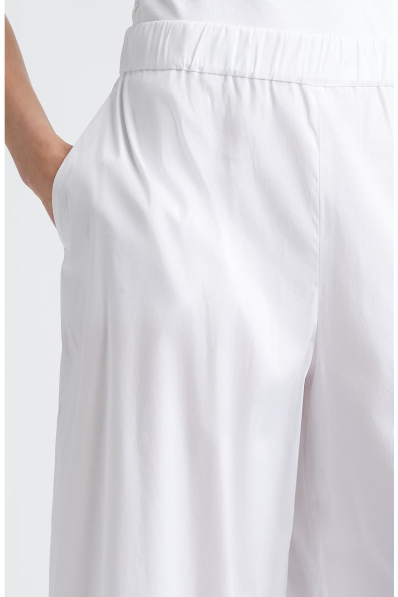 Beachwear Wide Leg Pull-On Pants, Alternate, color, OPTICAL WHITE