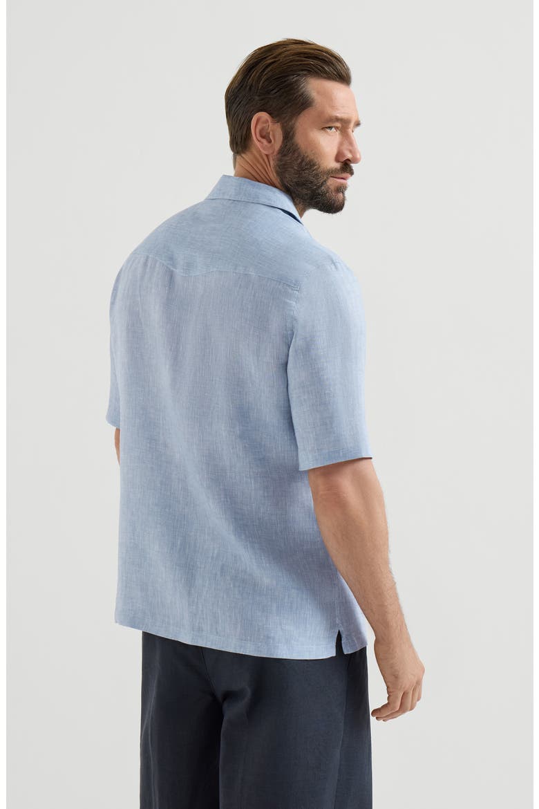 Short sleeve shirt, Alternate, color, Sky Blue