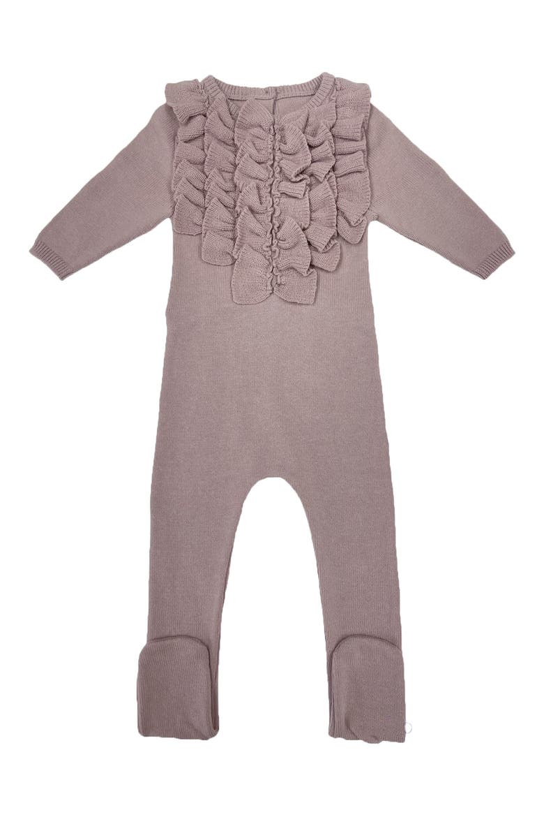 Ruffle Footie, Main, color, PALE MAUVE