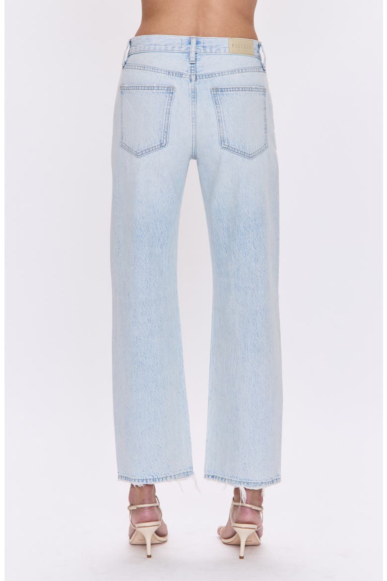 Lexi High Waist Ankle Straight Leg Jeans, Alternate, color, SOLSTICE DISTRESSED