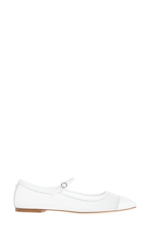 Aeyde Uma Mary Jane Cap Toe Flat