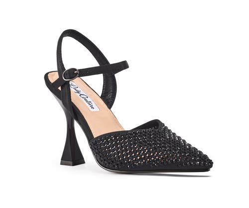 Lady Couture Lady Couture Rhinestone Metal Heel Pump