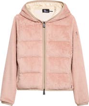 Moncler Grenoble Polartec® Stretch Velour Padded Down Zip Jacket