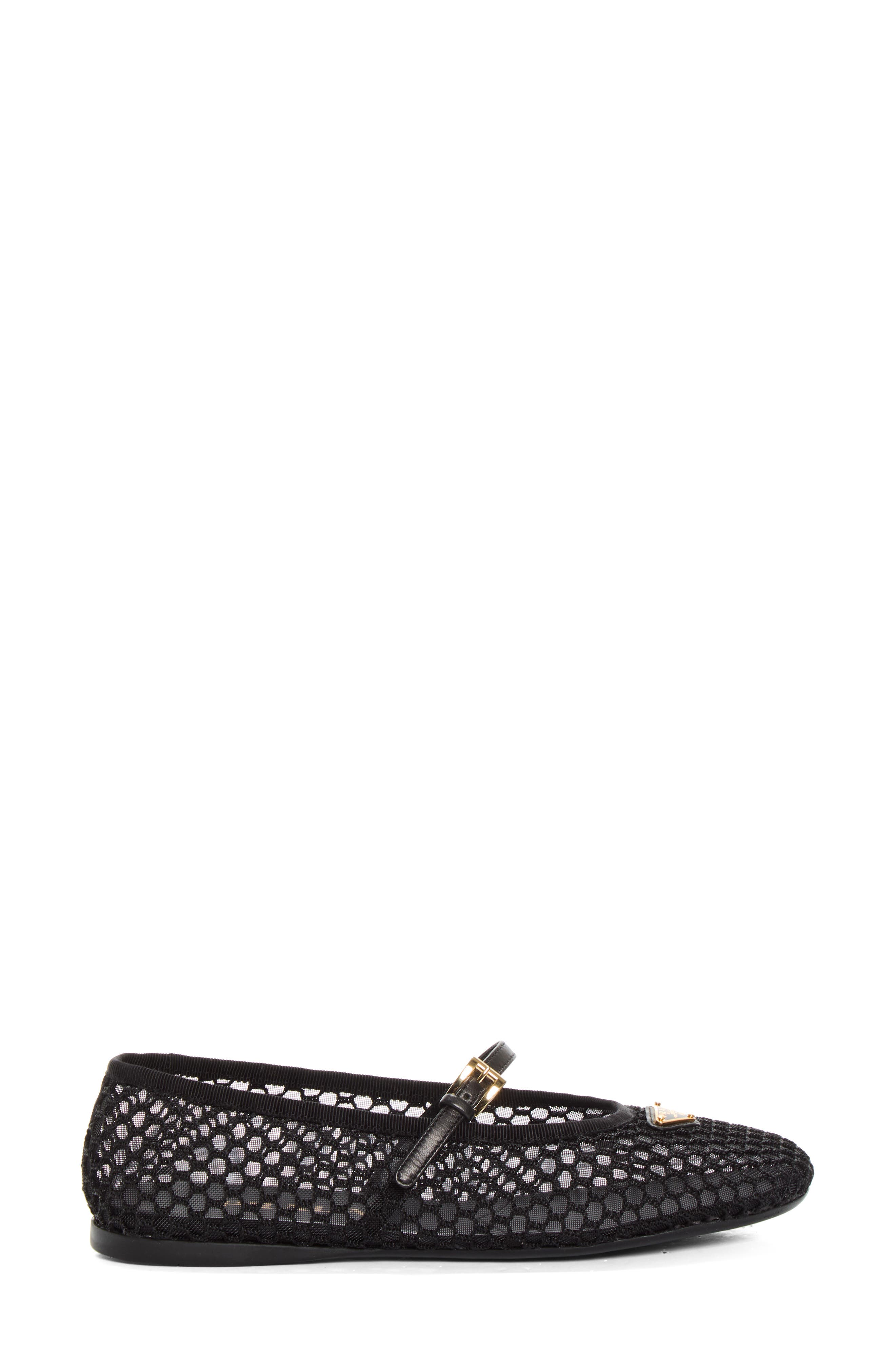 Mesh Logo Mary Jane, Alternate, color, NERO