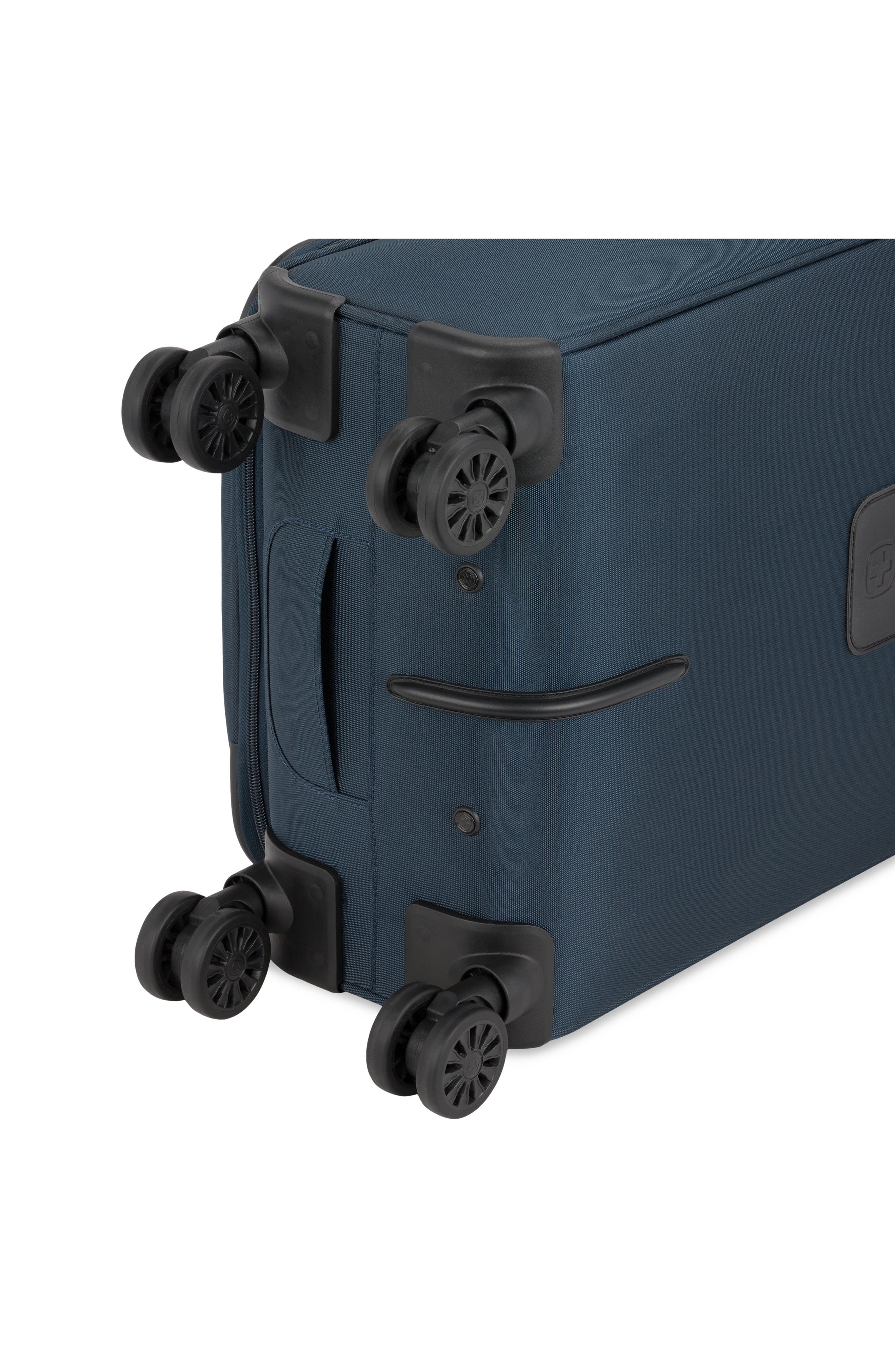 SWISSGEAR 20-Inch Softside Spinner Carry-On Luggage, Alternate, color, Navy