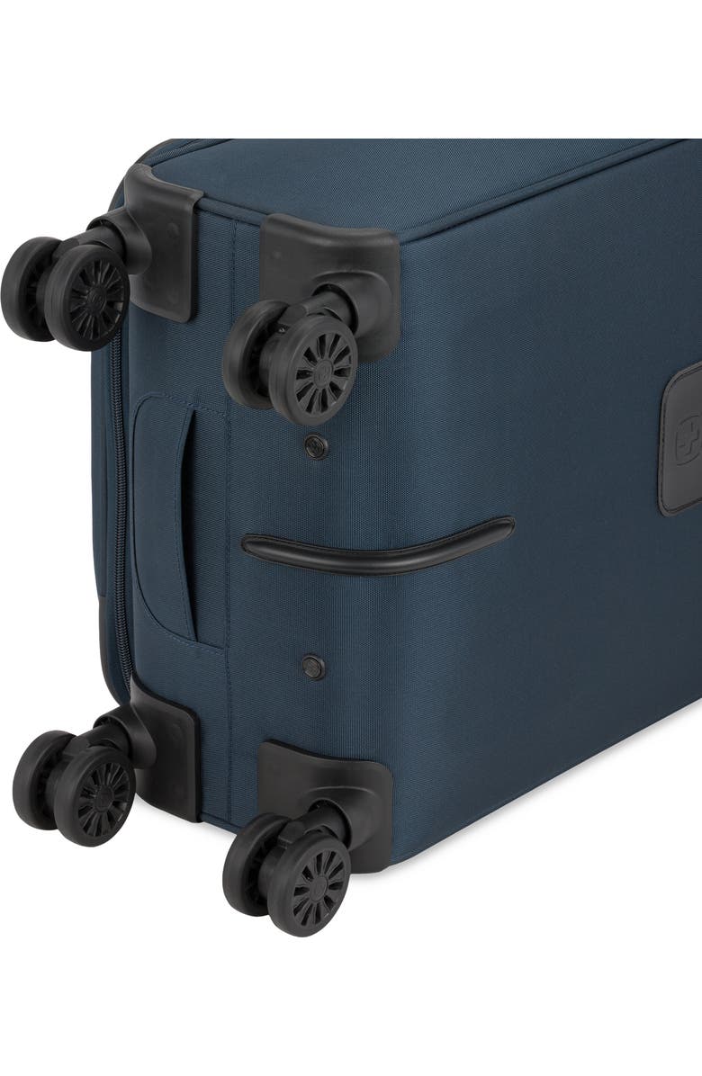 SWISSGEAR 20-Inch Softside Spinner Carry-On Luggage, Alternate, color, Navy