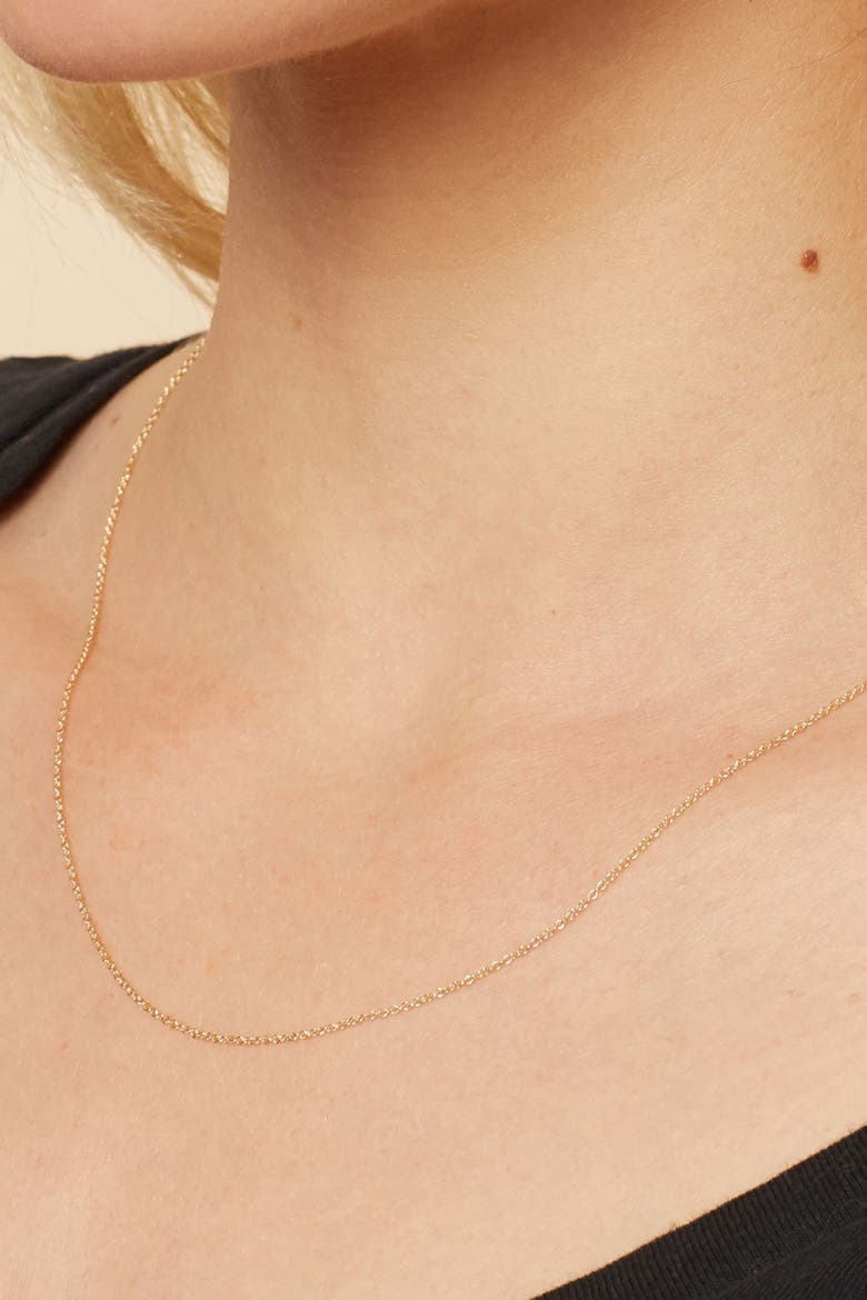 10K Gold Rimini Rolo Chain, Alternate, color, Yellow Gold