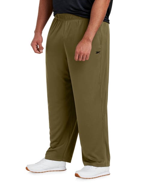 Performance Double-Knit Open-Hem Pants