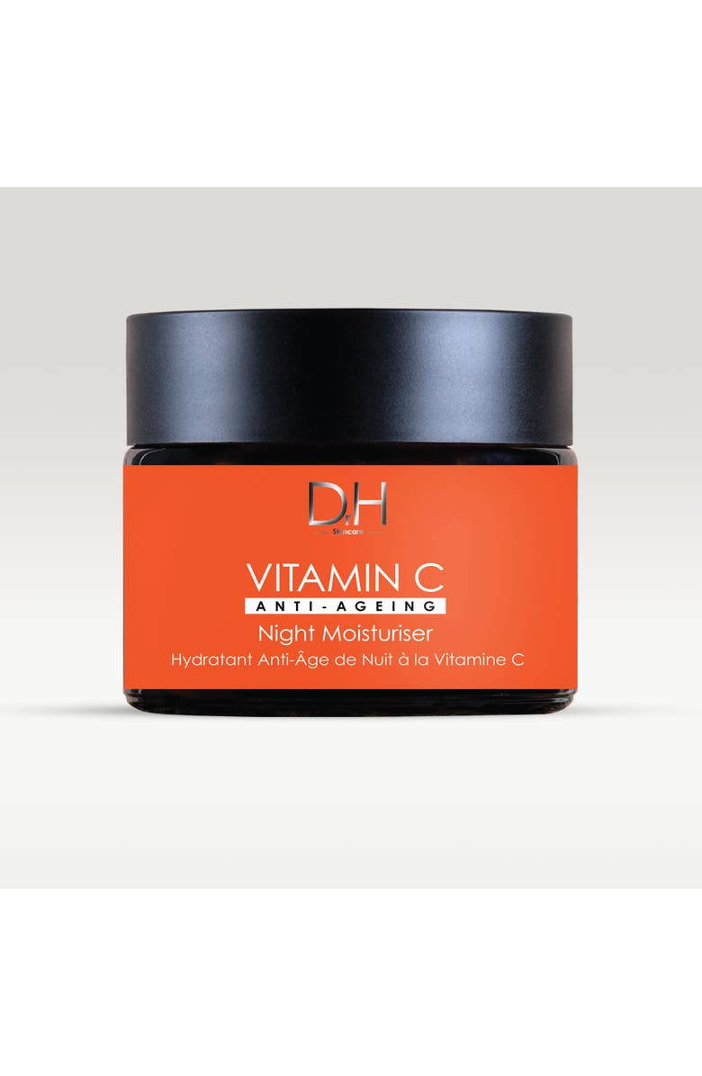 Dr H Vitamin C Anti-Ageing Night Moisturiser 60ml, Main, color, White