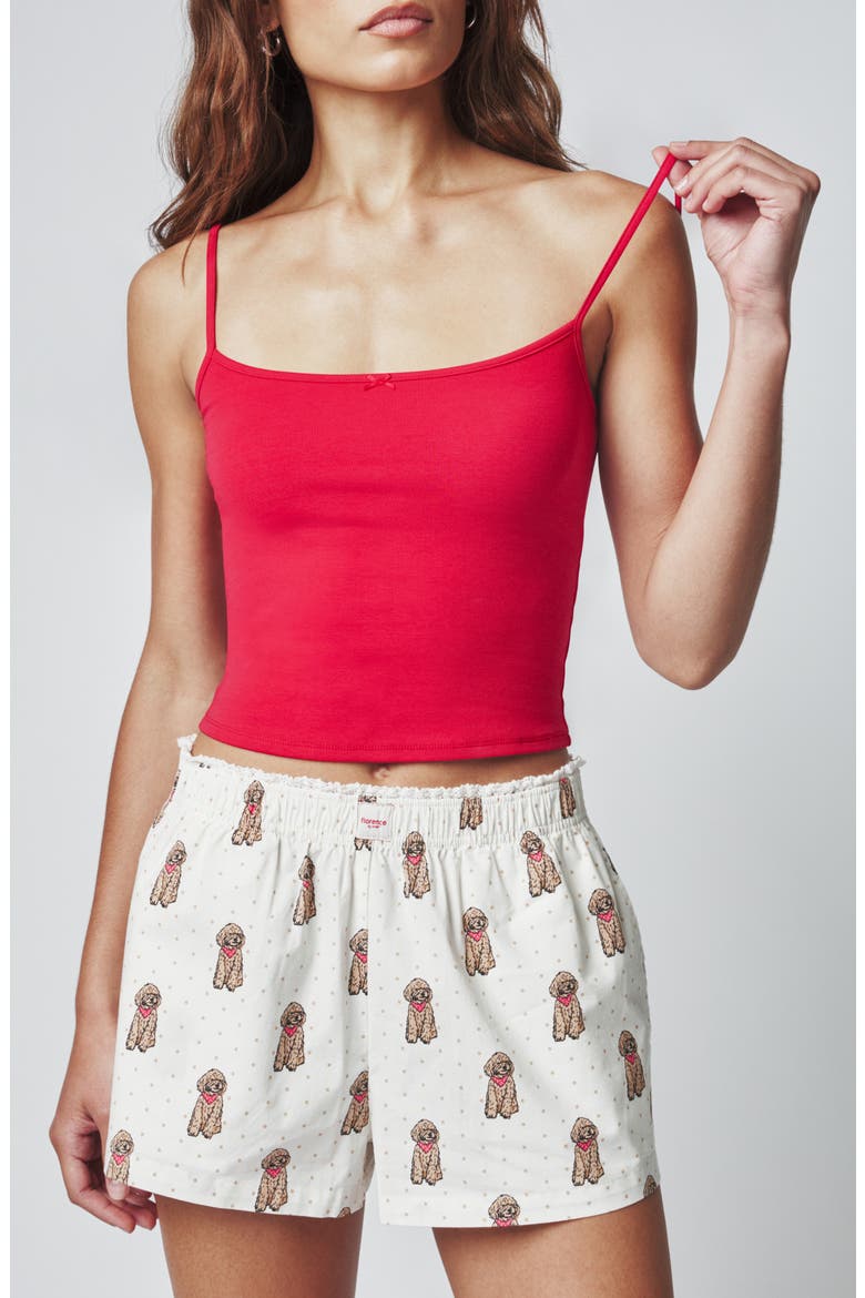 Tank & Shorts Set, Alternate, color, WINNIE DOT PRINT