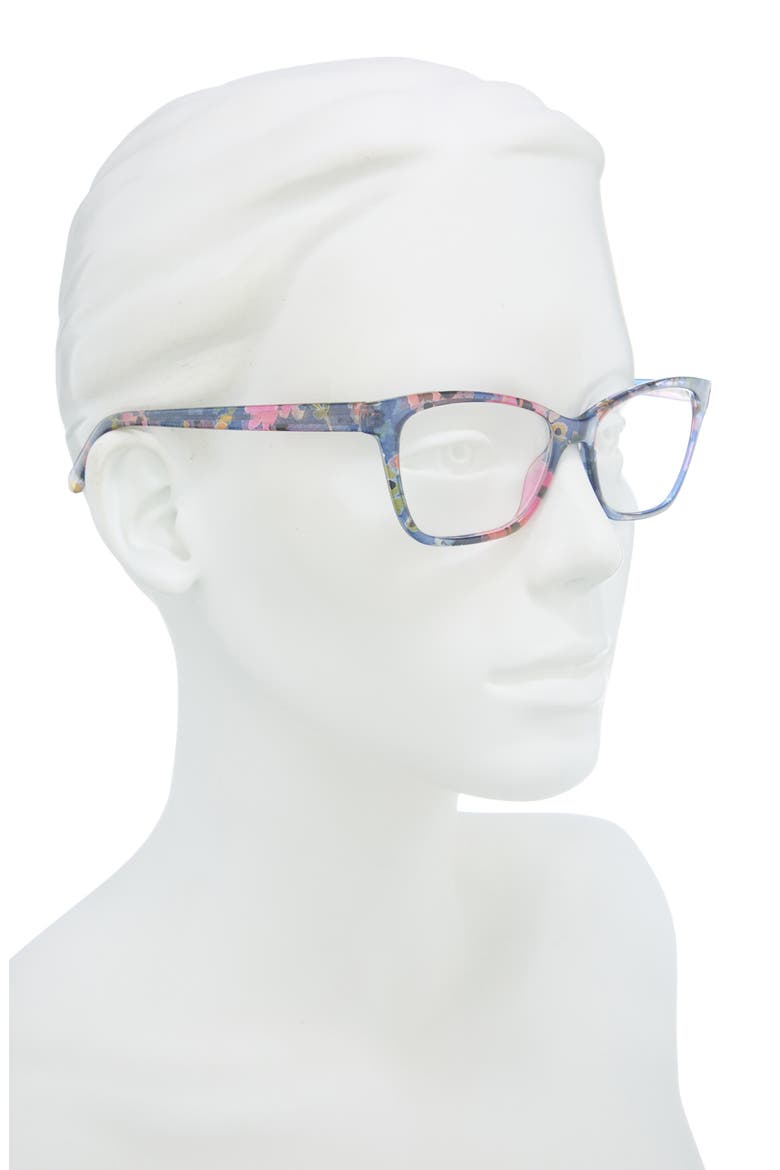 Pava 52mm Rectangular Reading Glasses, Alternate, color, 0S6F-15