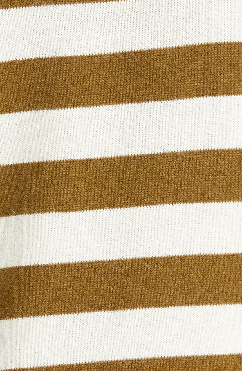 Loewe Stripe Anagram Logo Embroidered Sweater, Alternate, color, 