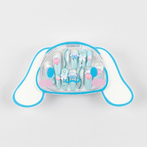 Cinnamoroll 3D Luxury Handmade Press-On Nails - 24-Piece Kit