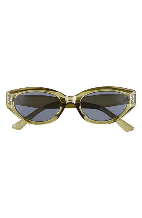 50mm Oval Sunglasses