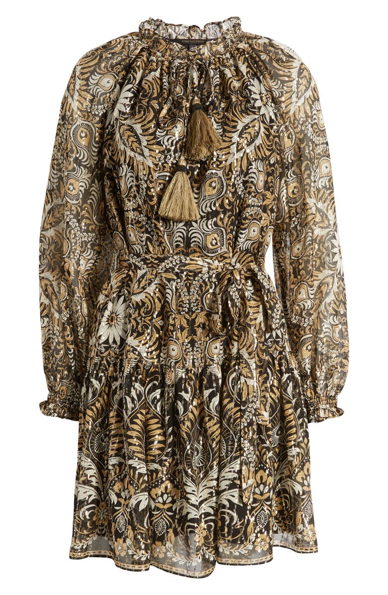 KOBI HALPERIN Kaye Long Sleeve Dress, Alternate, color, 