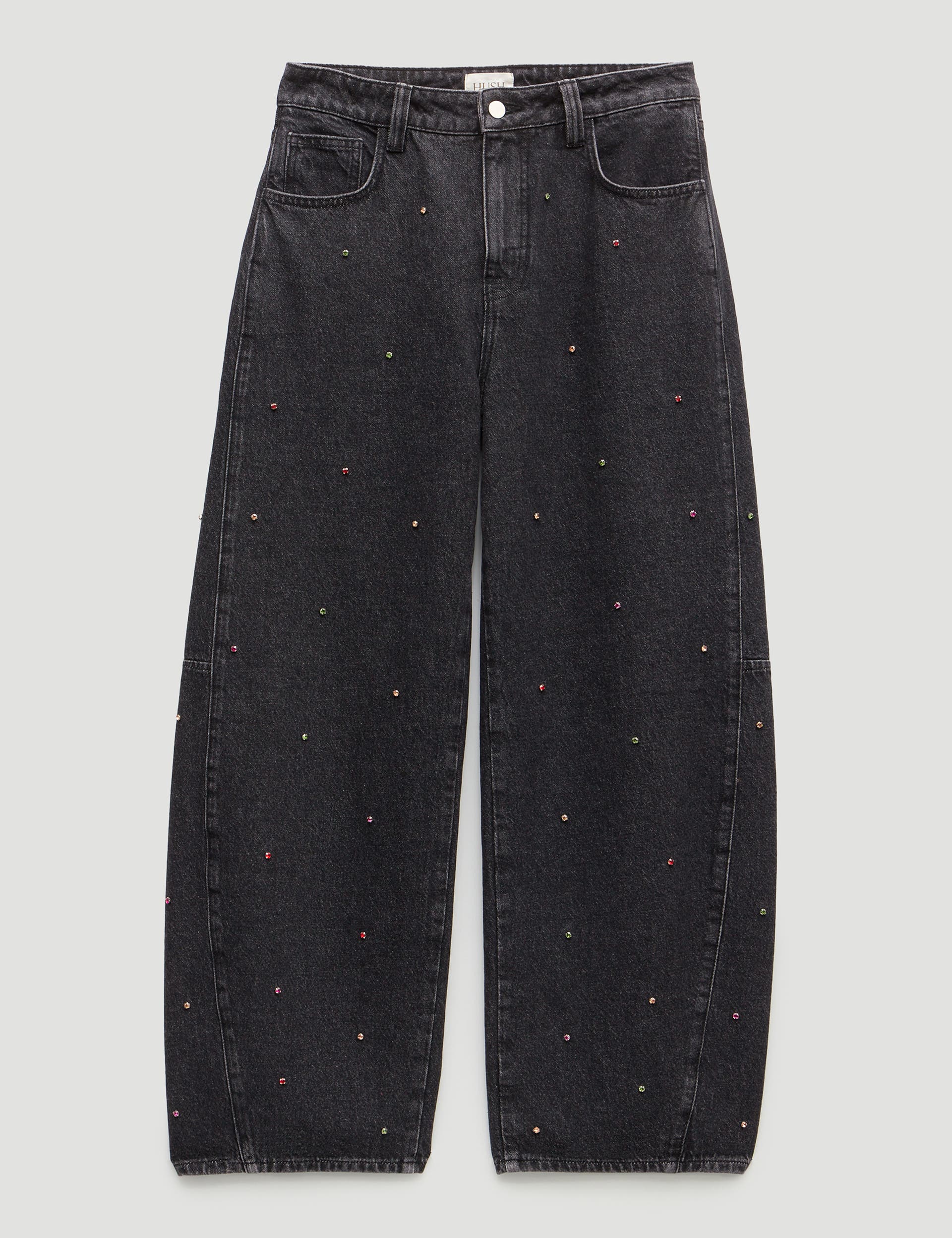 Embellished Bree Barrel Leg Jeans - image 2