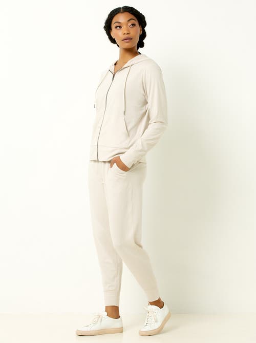 Single Stitch Lightweight Drawsting Jogger In Red